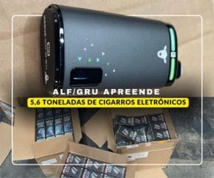 Receita Federal apreende 5 toneladas de vapes em Guarulhos: Maior carga já apreendida