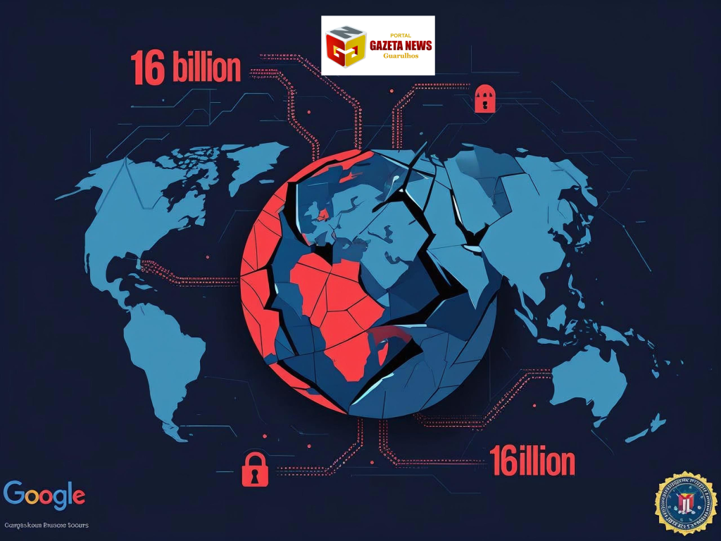 Vazamento Global de 16 Bilhões de Senhas: Google e FBI Alertam Usuários