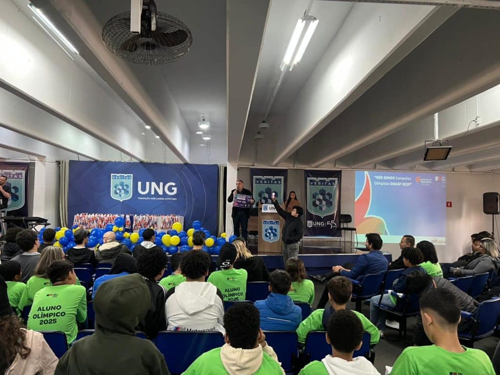 Projeto Educare da UNG sedia premiação da OMASP 2025