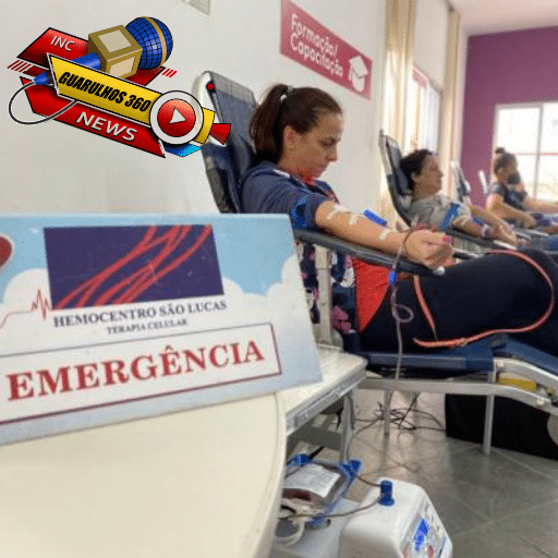Hemocentros de Guarulhos contam com Junho Vermelho para aumentar estoque de sangue