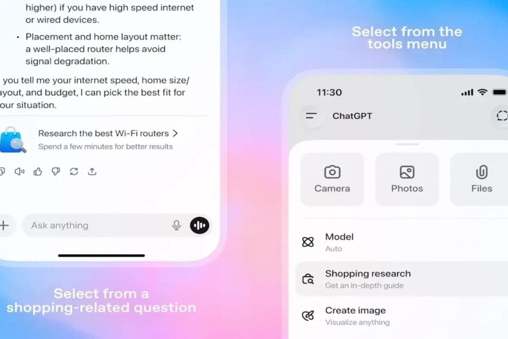ChatGPT Lança “Pesquisa de Compras” para Comparação Inteligente de Produtos