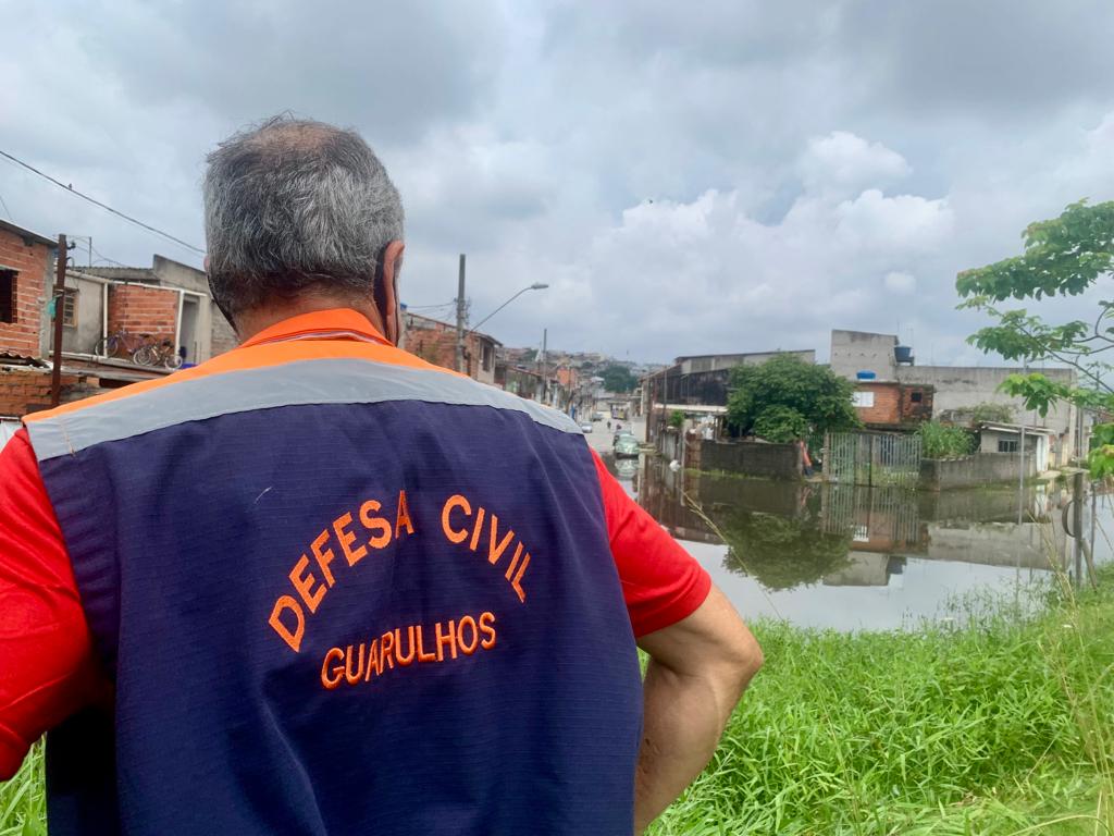 Prefeitura de Guarulhos mantém estado de alerta para o risco de chuvas intensas