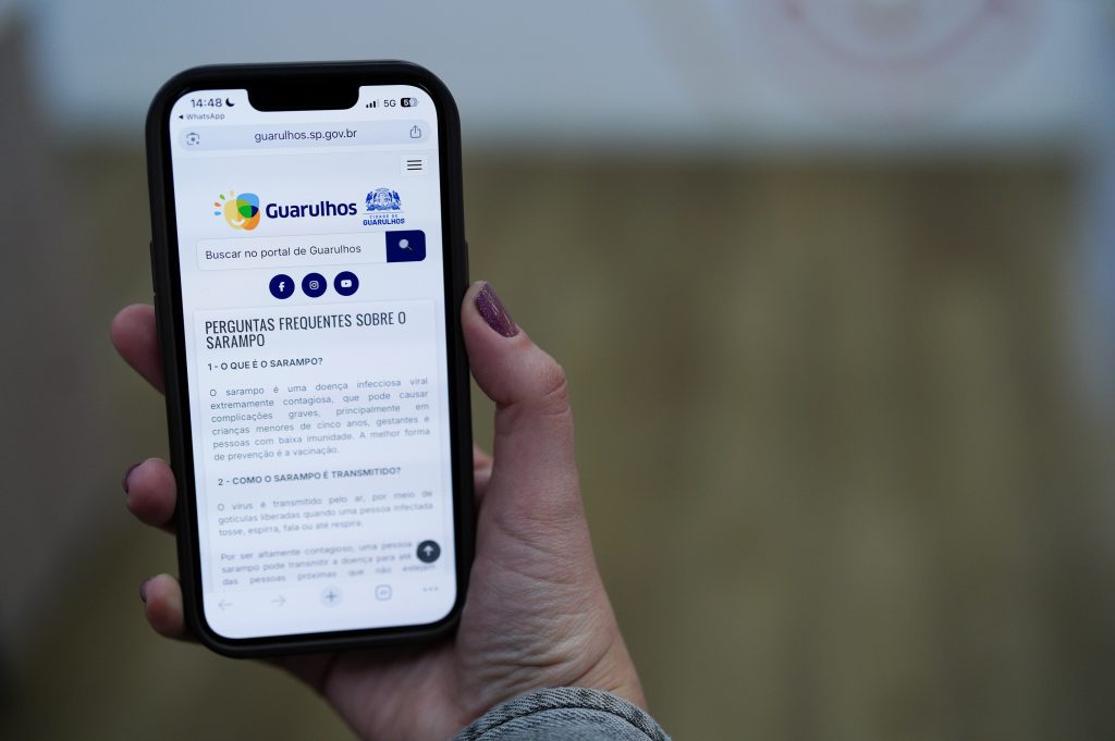 Prefeitura reúne em página da web respostas às principais dúvidas sobre o sarampo e a vacinação 1 Prefeitura reúne em página da web respostas às principais dúvidas sobre o sarampo e a vacinação